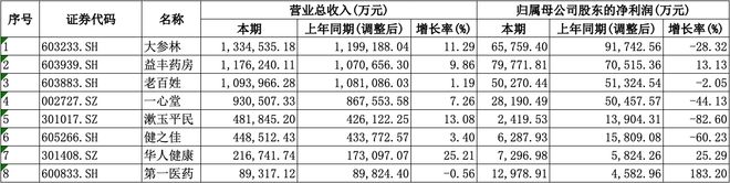 盈利愈发重视合规经营降本增效成重要一课AG真人A股8家上市药店企业上半年均(图4) 盈利愈发重视合规经营降本增效成重要一课AG真人A股8家上市药店企业上半年均(图4)